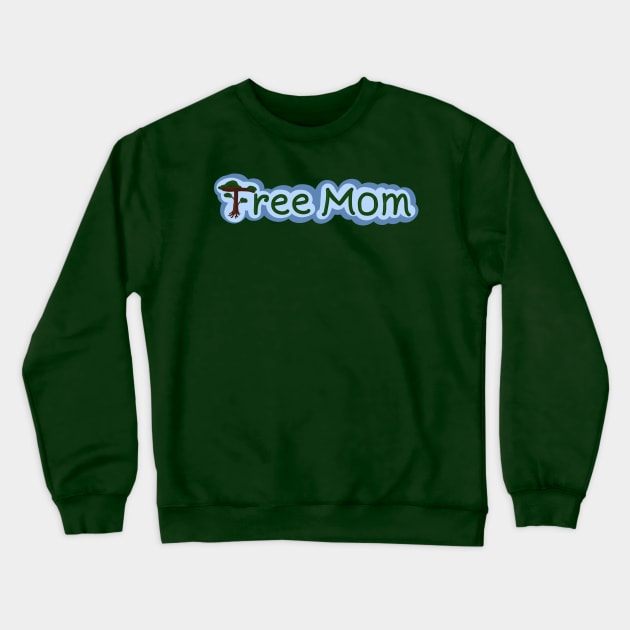 Tree Mom Crewneck Sweatshirt by Sparkleweather